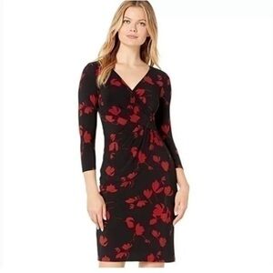 Lauren Ralph Lauren Womens Floral dress size 8